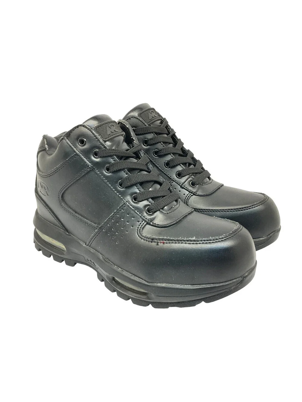 Mountain Gear Men's Mid-Cut Cam Hiking Boots 31635101A Black Leather Size 7M